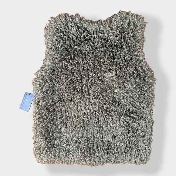 Simply Vera by Vera Wang NWT‎ faux sheep fur vest Size S/M - Picture 7 of 7